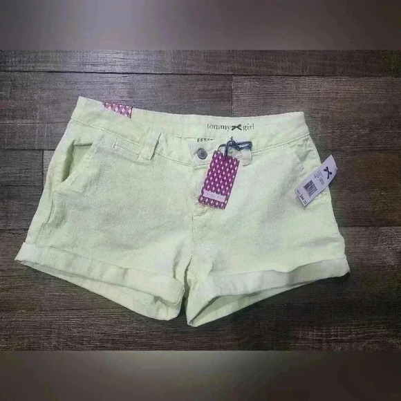 Tommy Hilfiger Pants - Tommy Hilfiger Tommy Girl Womens 7 Limelight NEW